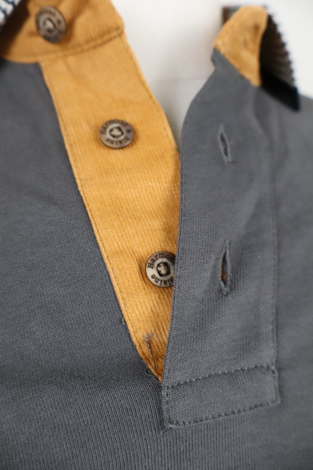 HARMONT & BLAINE POLO MAGLIA UOMO TG XS MAN T-SHIRT CASUAL VINTAGE COTONE COTTON