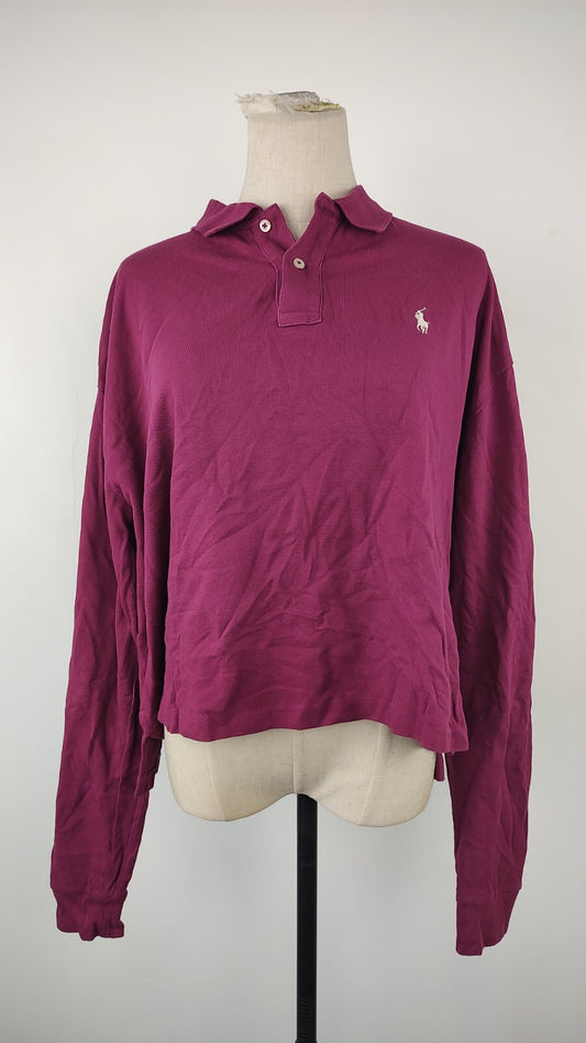 RALPH LAUREN POLO DONNA COTONE TG. M WOMAN SHIRT CASUAL VINTAGE COTTON