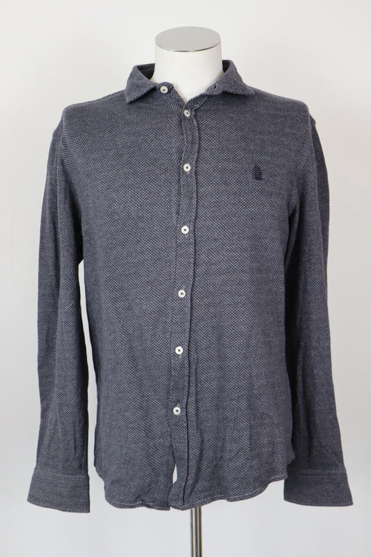 LA MARINA YACHTING  CAMICIA COTONE UOMO TG XL MAN SHIRT CASUAL VINTAGE FLANELLA