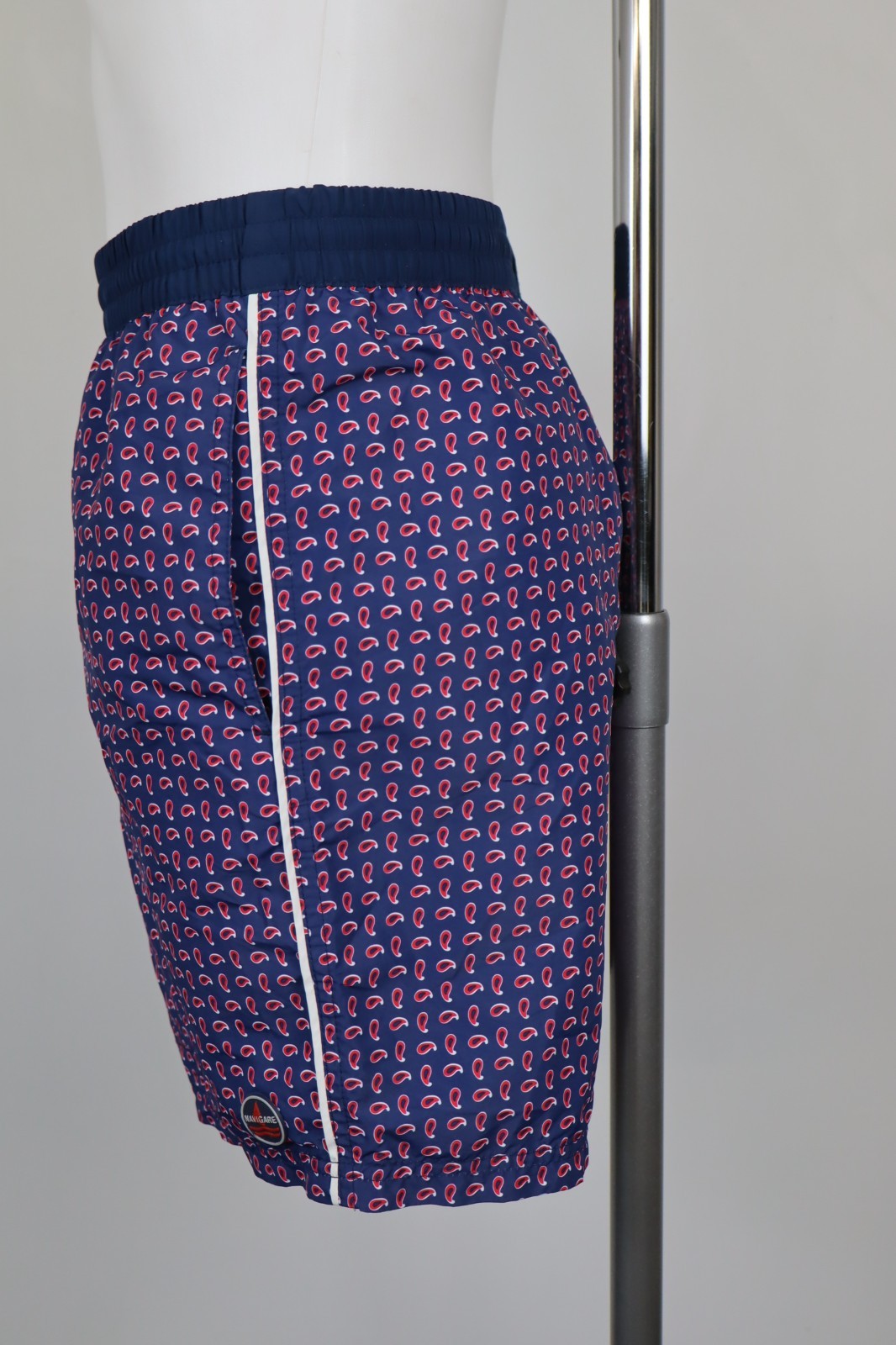 NAVIGARE COSTUME PANTALONCINO MARE UOMO TG 2XL MEN SWIMSUIT VINTAGE CASUAL