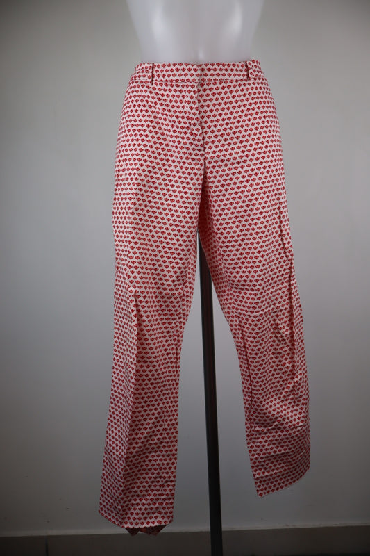 WEEKEND MAX MARA PANTALONE A SIGARETTA DONNA W113 SLIM WOMAN VINTAGE PANTS