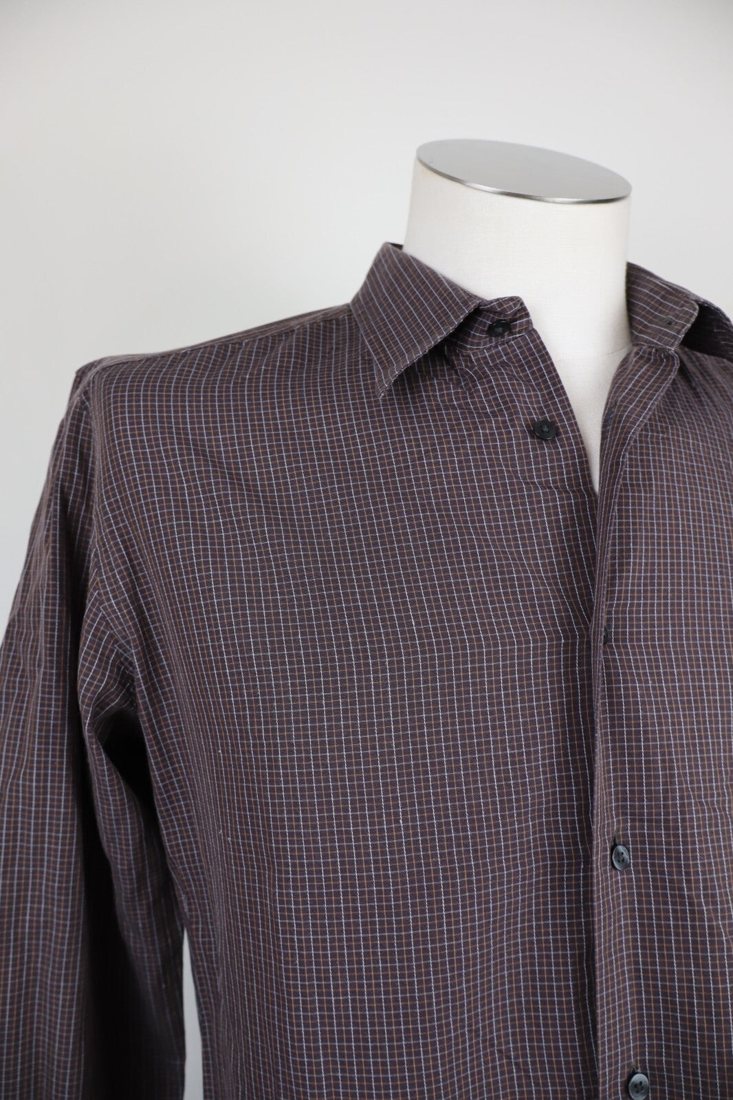 CALVIN KLEIN CAMICIA UOMO TG. L SLIM FIT MAN CASUAL VINTAGE SHIRT COTONE COTTON