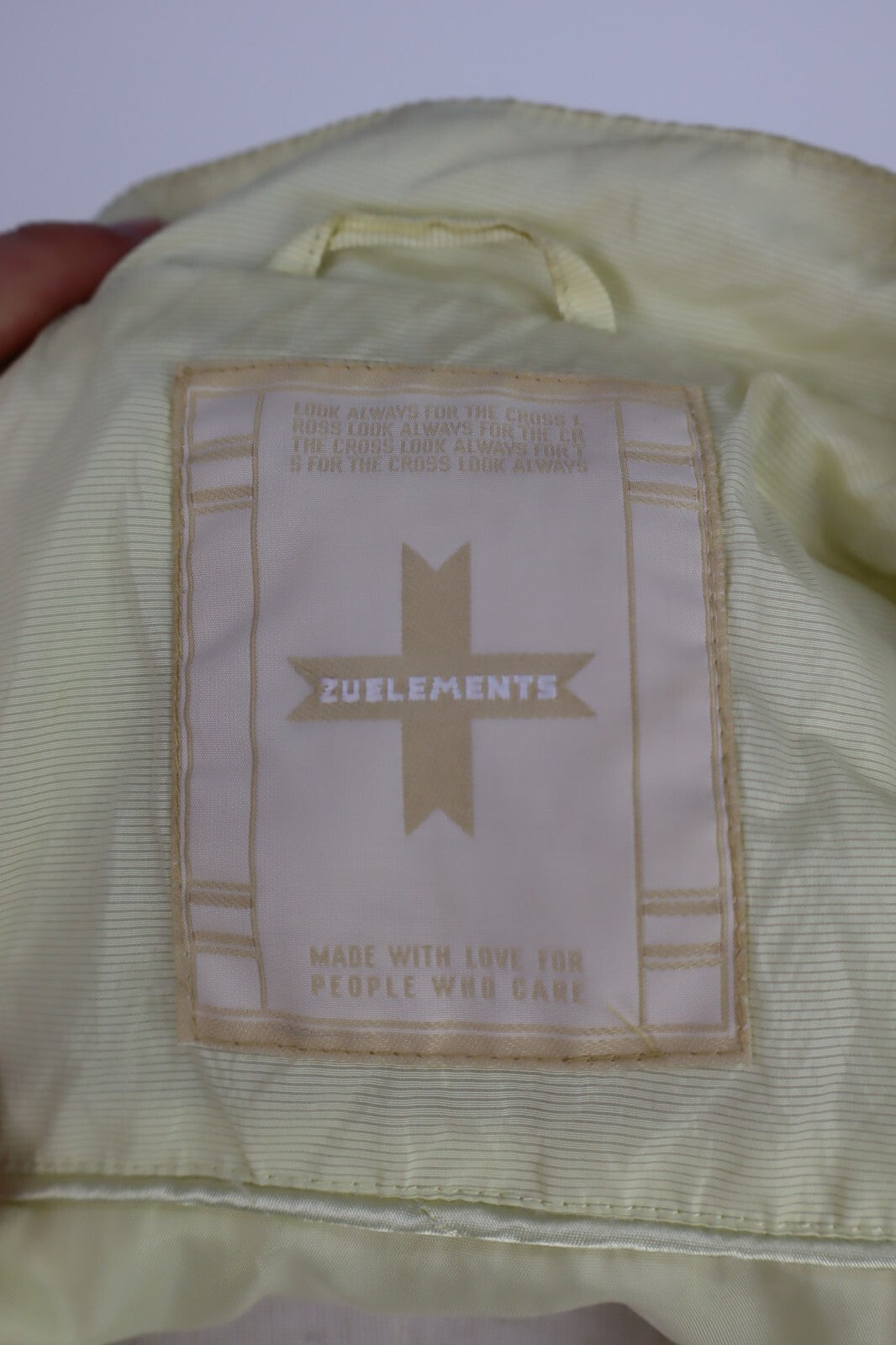 ZU ELEMENT GIUBBINO LEGGERO GIACCA DONNA TG L WOMAN CASUAL JACKET VINTAGE