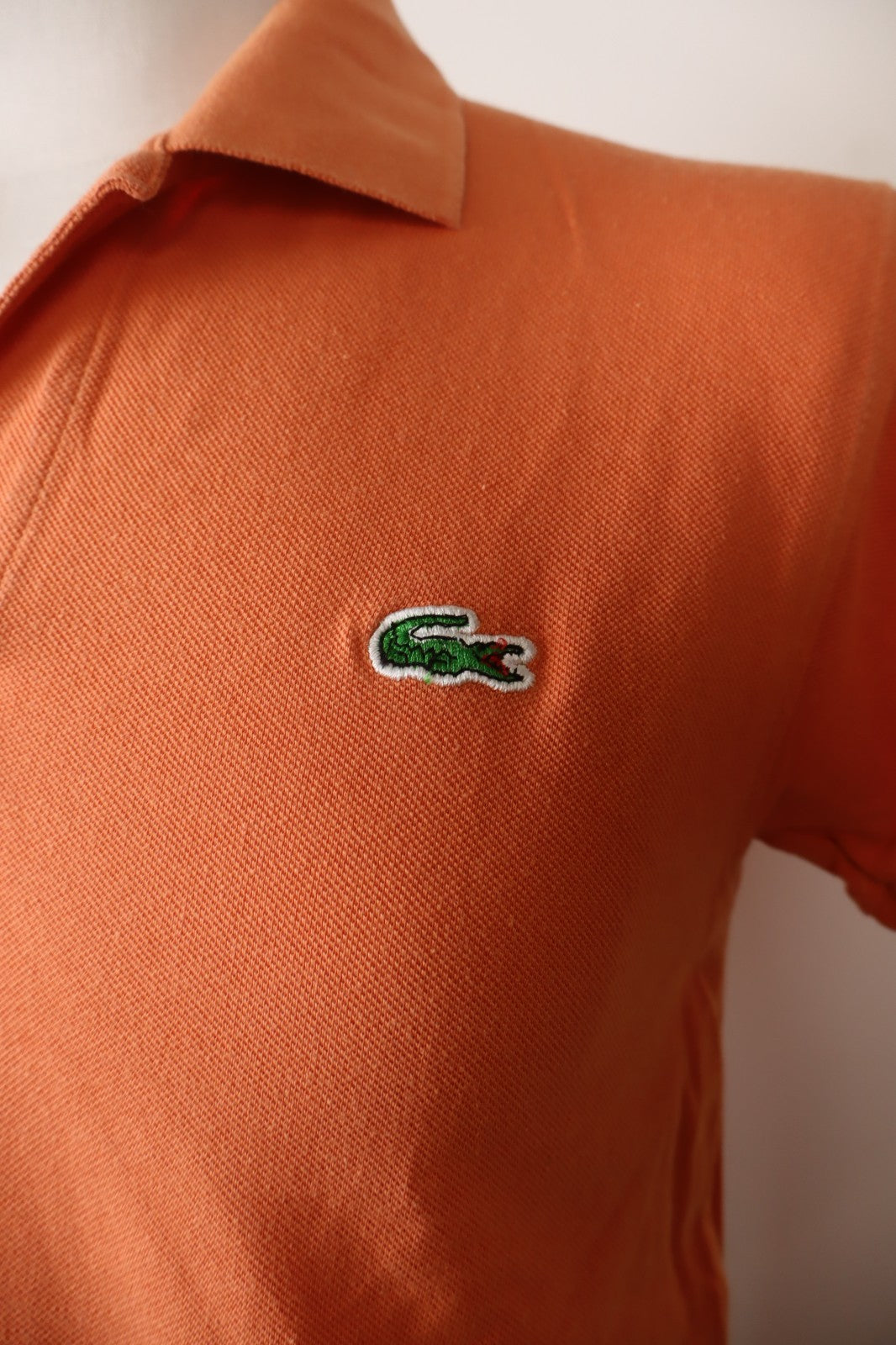 LACOSTE POLO MAGLIA UOMO COTONE TG. 5 MAN COTTON T-SHIRT CASUAL VINTAGE LOGO