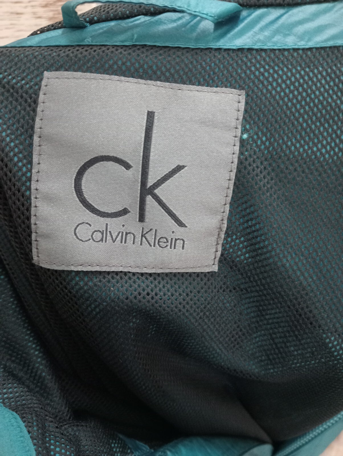 CALVIN KLEIN GIUBBINO LEGGERO UOMO Tg 54 MAN CASUAL VINTAGE JACKET