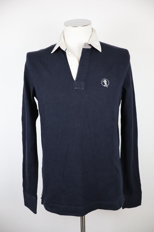 BIKKEMBERGS SPORT POLO UOMO MAN COTONE TG. M T-SHIRT CASUAL VINTAGE COTTON LOGO