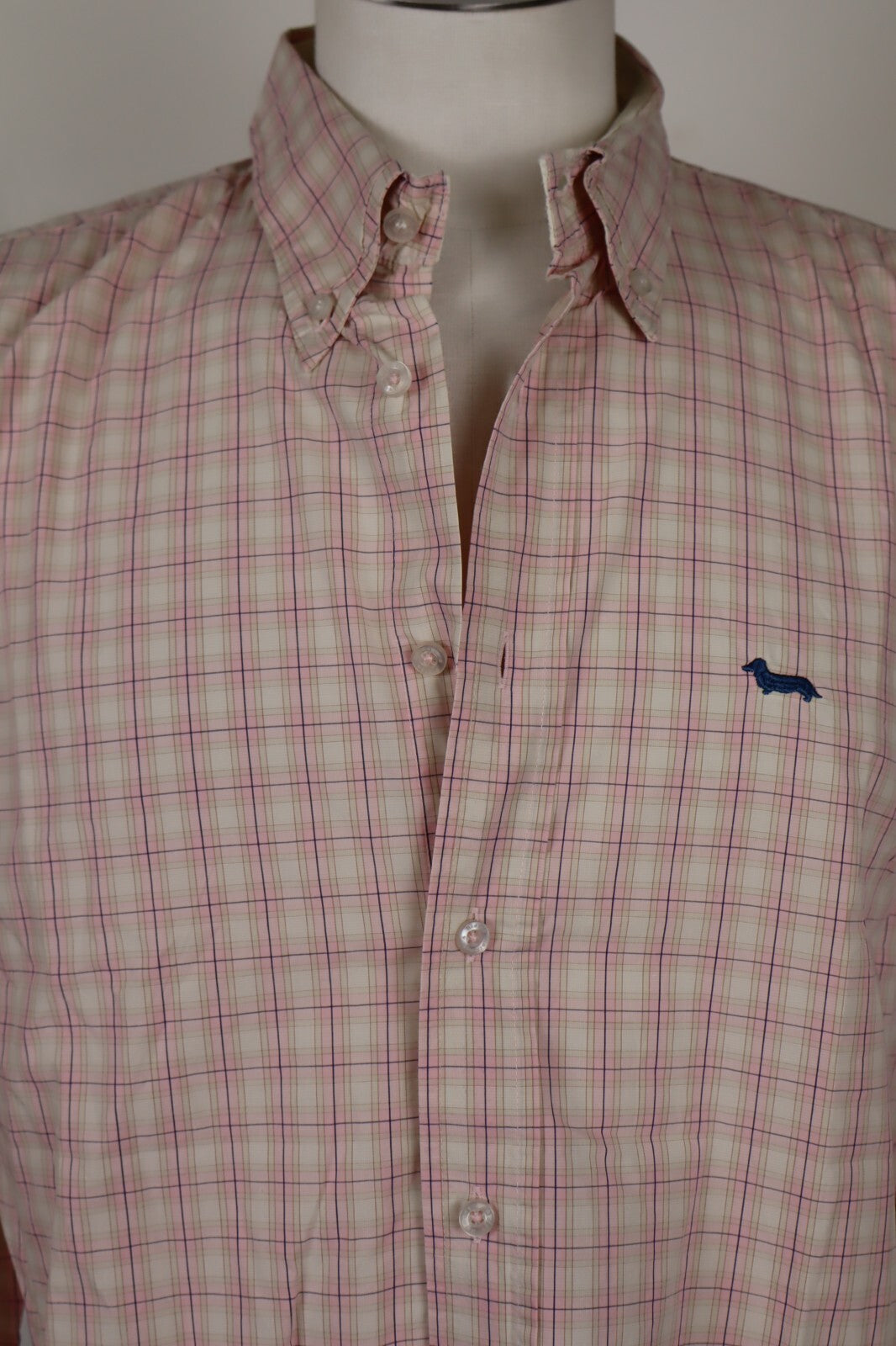 HARMONT & BLAINE CAMICIA COTONE SHIRT UOMO Tg XL MAN VINTAGE CASUAL COTTON