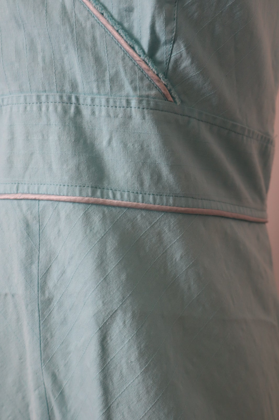 MARELLA VESTITO SMANICATO DONNA ABITO TG 4a WOMAN CASUAL VINTAGE DRESS COTONE