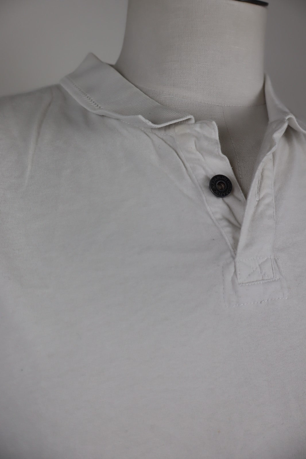 NAPAPIJRI MAGLIA POLO UOMO TG. XL MAN T-SHIRT CASUAL VINTAGE COTONE COTTON LOGO