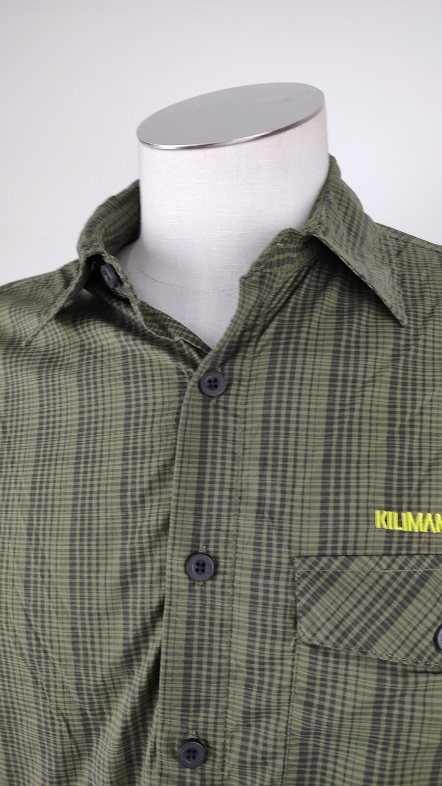 KILIMANJARO CAMICIA UOMO TG. 50 MAN CASUAL VINTAGE SHIRT