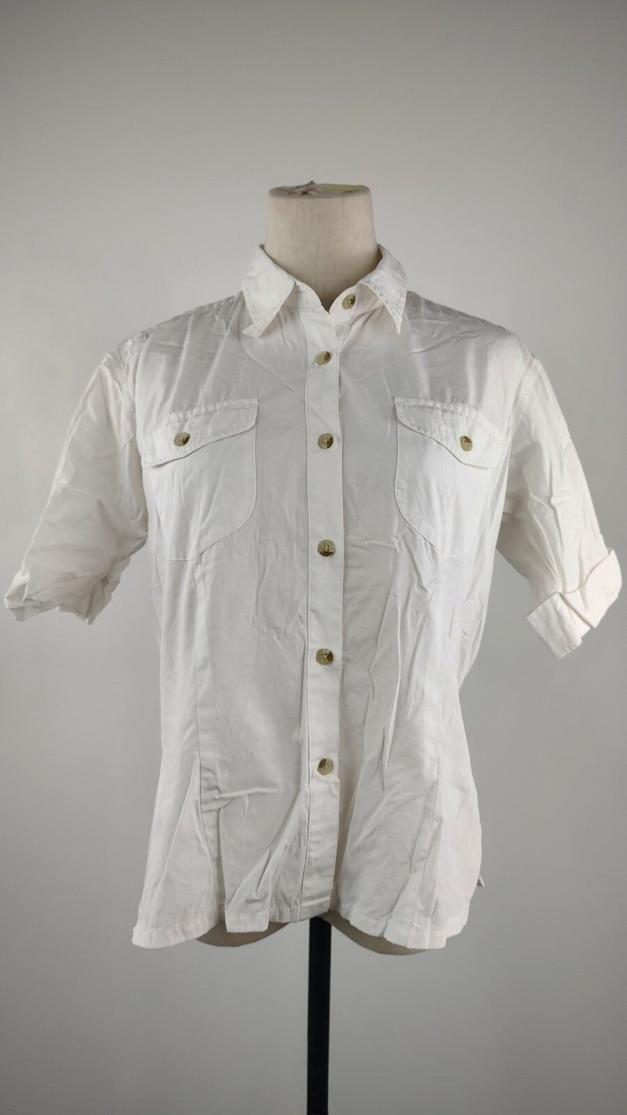 COLUMBIA CAMICIA  DONNA TG. M WOMAN SHIRT CASUAL VINTAGE