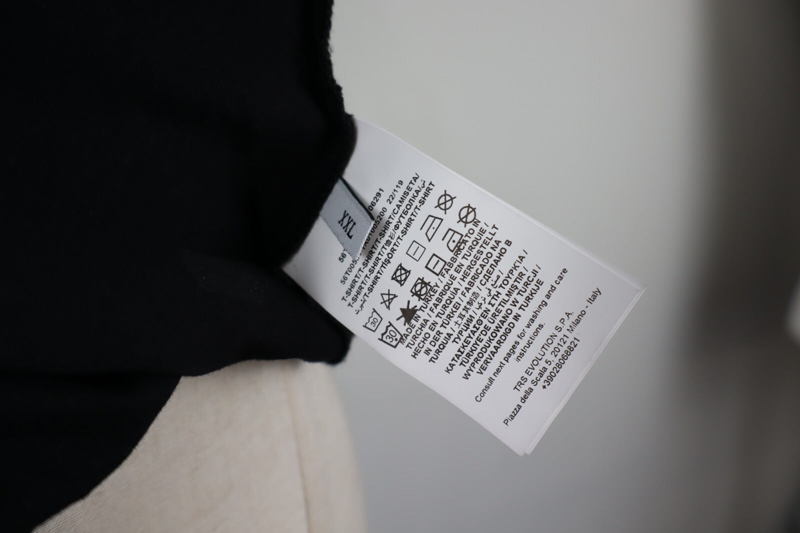 TRUSSARDI MAGLIA DONNA TG. 2XL WOMAN CASUAL VINTAGE T-SHIRT COTONE COTTON