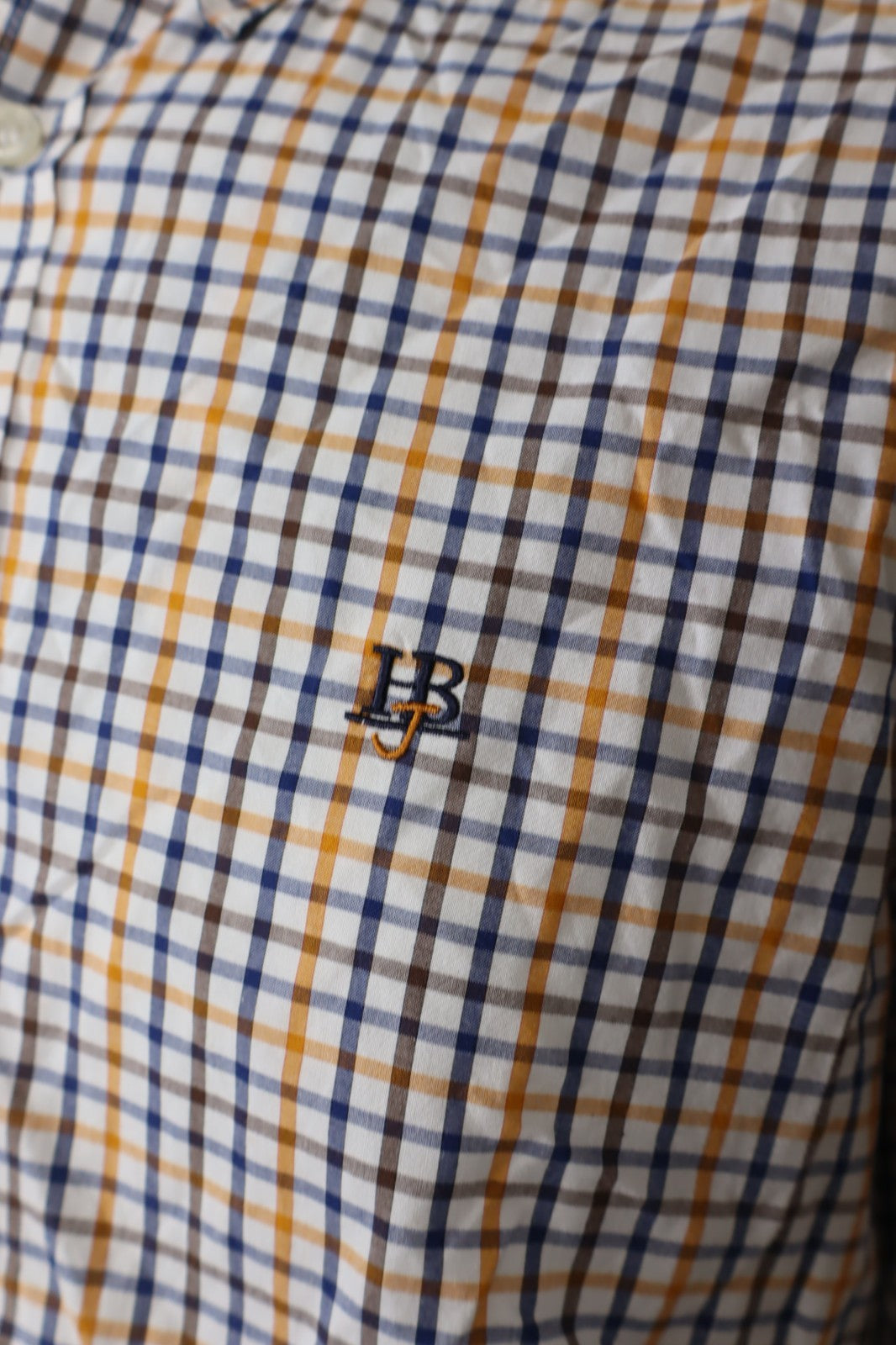 HARMONT & BLAINE CAMICIA UOMO TG. M MAN CASUAL VINTAGE SHIRT COTONE COTTON LOGO