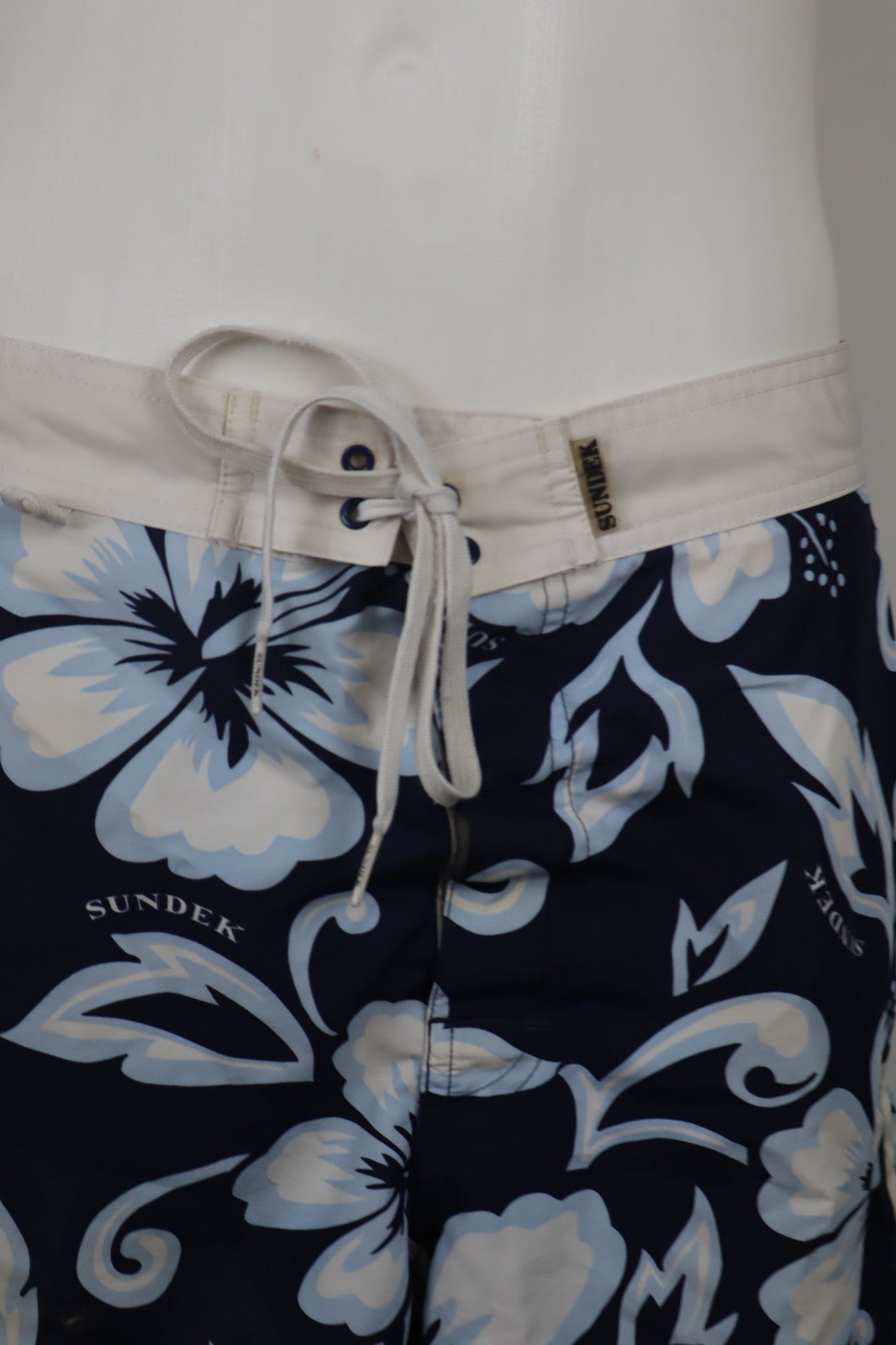 SUNDEK COSTUME PANTALONCINO MARE UOMO TG 34 MAN SWIMSUIT VINTAGE CASUAL SURF