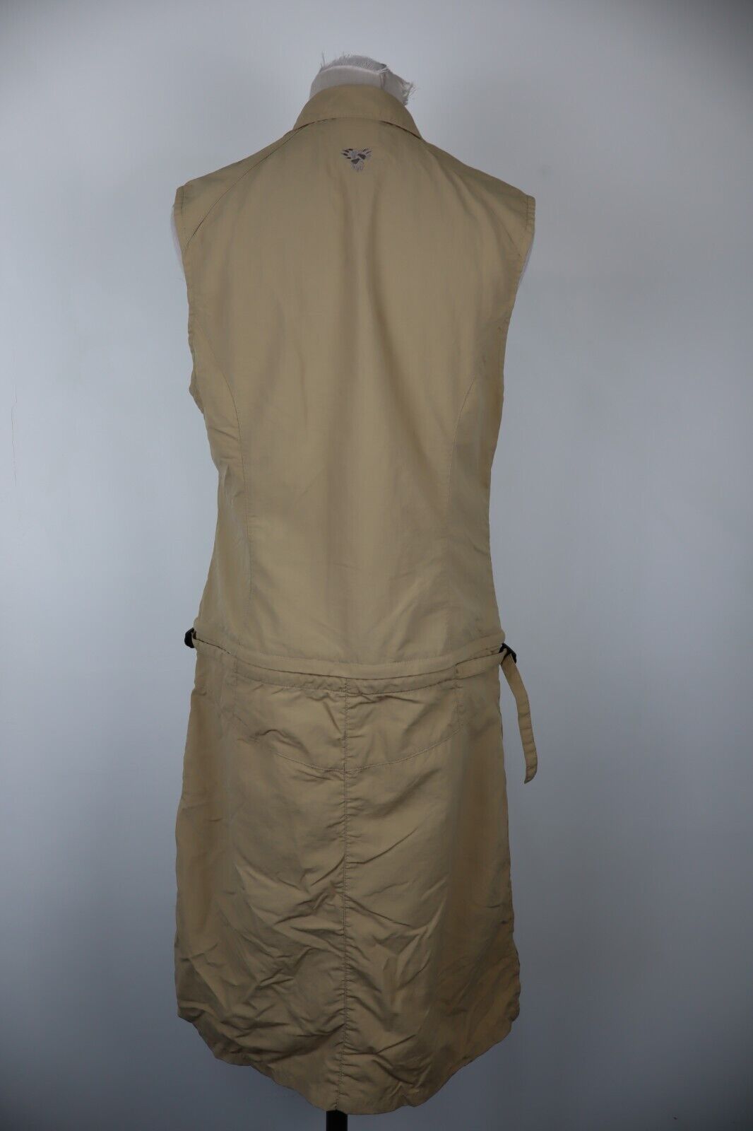 JACK WOLFSKIN VESTITO DONNA TG. 40 WOMAN CASUAL VINTAGE DRESS ABITO COTONE