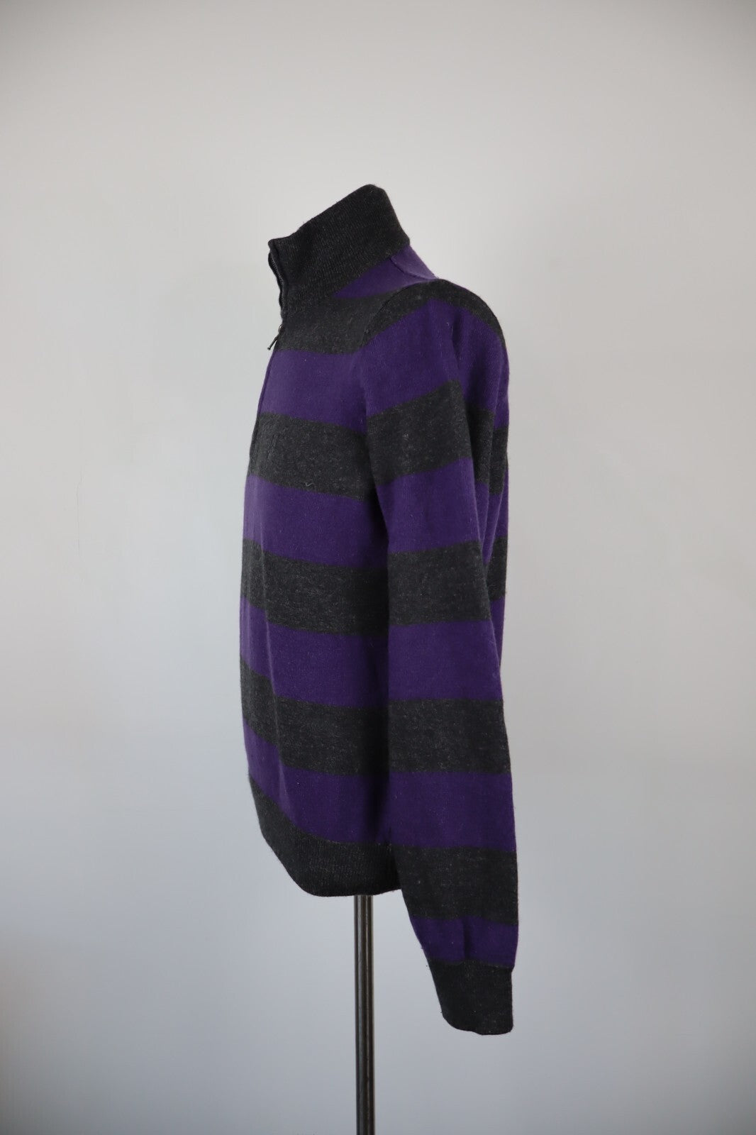 CONTE OF FLORENCE MAGLIONE UOMO Tg. L MAN SWEATER CASUAL VINTAGE LANA WOOL