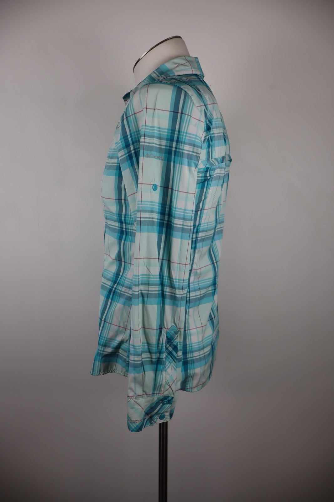 COLUMBIA CAMICIA UOMO COTONE TG. S MAN CASUAL VINTAGE COTTON SHIRT MANICA LUNGA