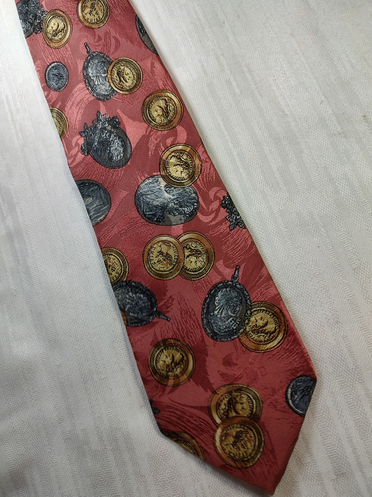 LAURA BIAGIOTTI 100% SILK TIE SETA CRAVATTA NECKTIE MADE IN ITALY CLASSIC