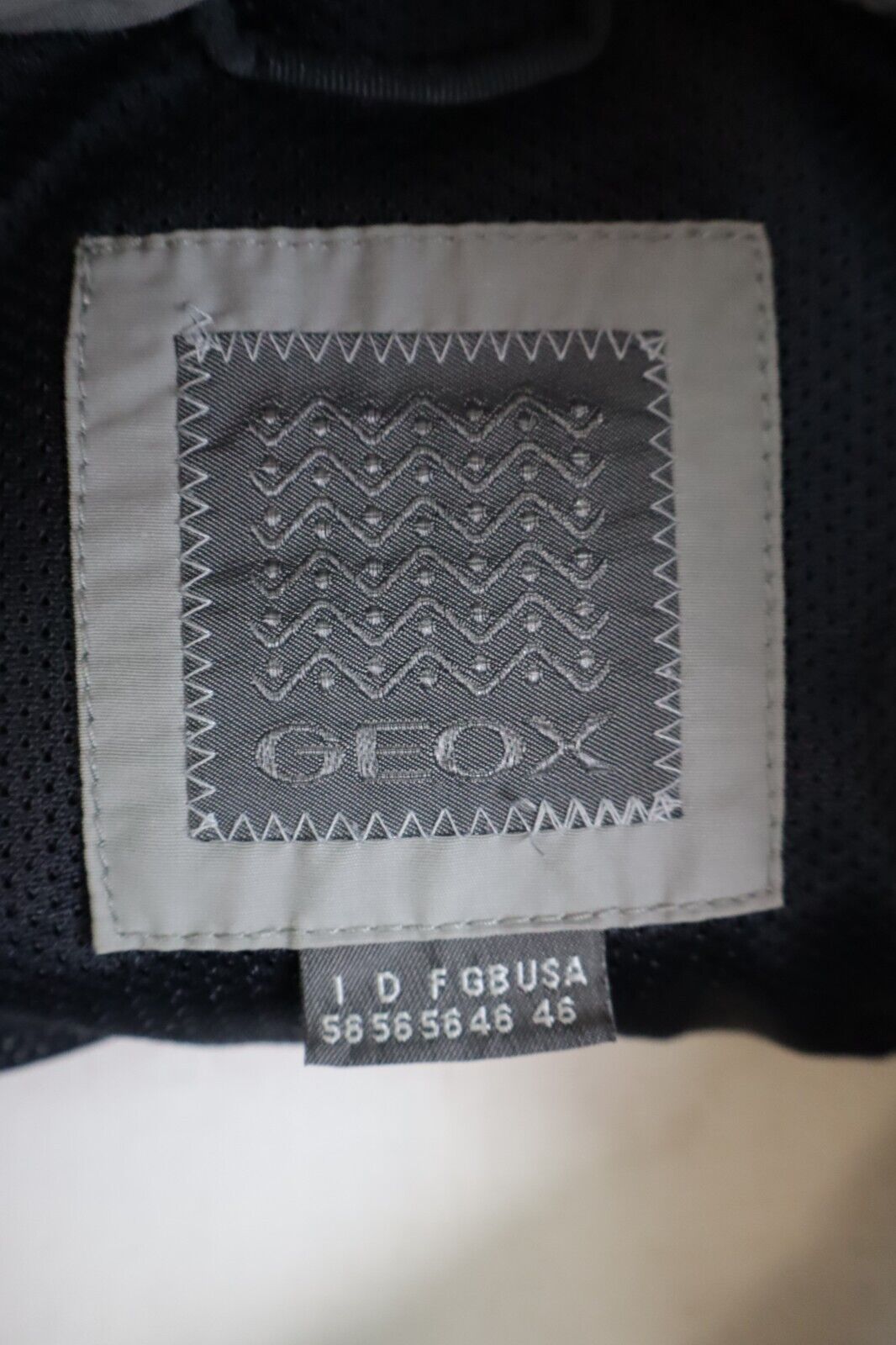 GEOX GIUBBINO UOMO TG 56 MAN VINTAGE CASUAL JACKET GIACCA COTONE