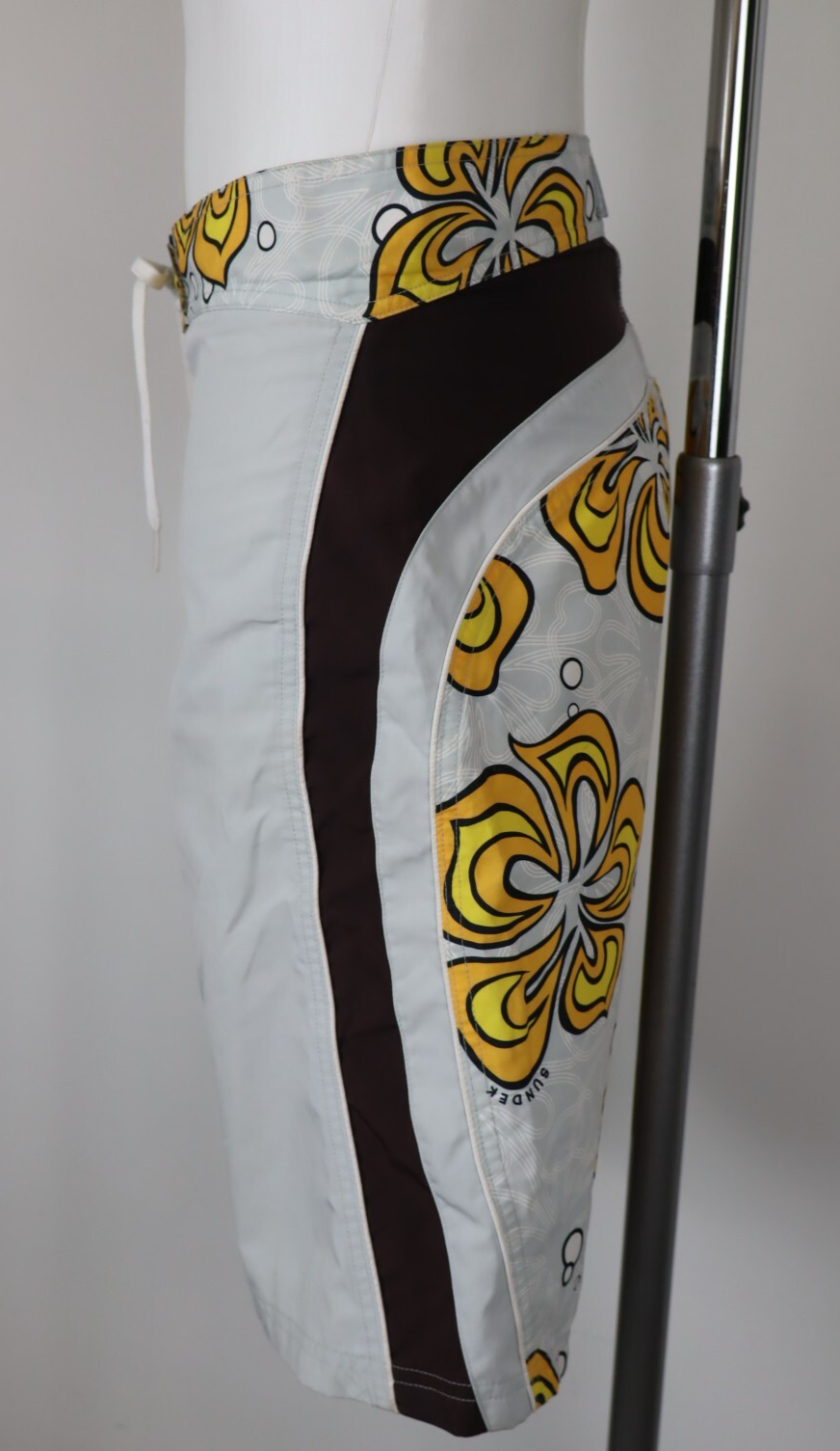 SUNDEK COSTUME PANTALONCINO MARE UOMO TG 31 MEN SWIMSUIT VINTAGE CASUAL