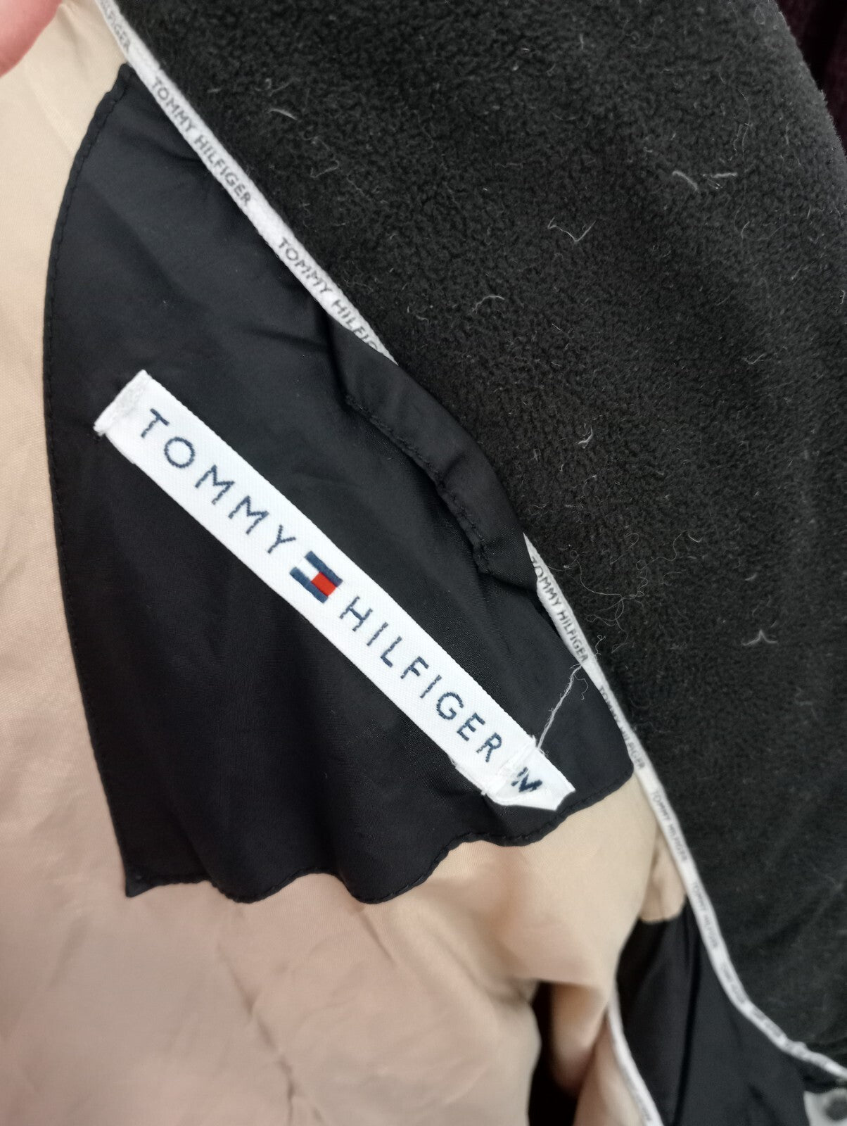 TOMMY HILFIGER GIUBBINO IMBOTTITO GIACCA DONNA Tg. M WOMAN CASUAL JACKET VINTAGE