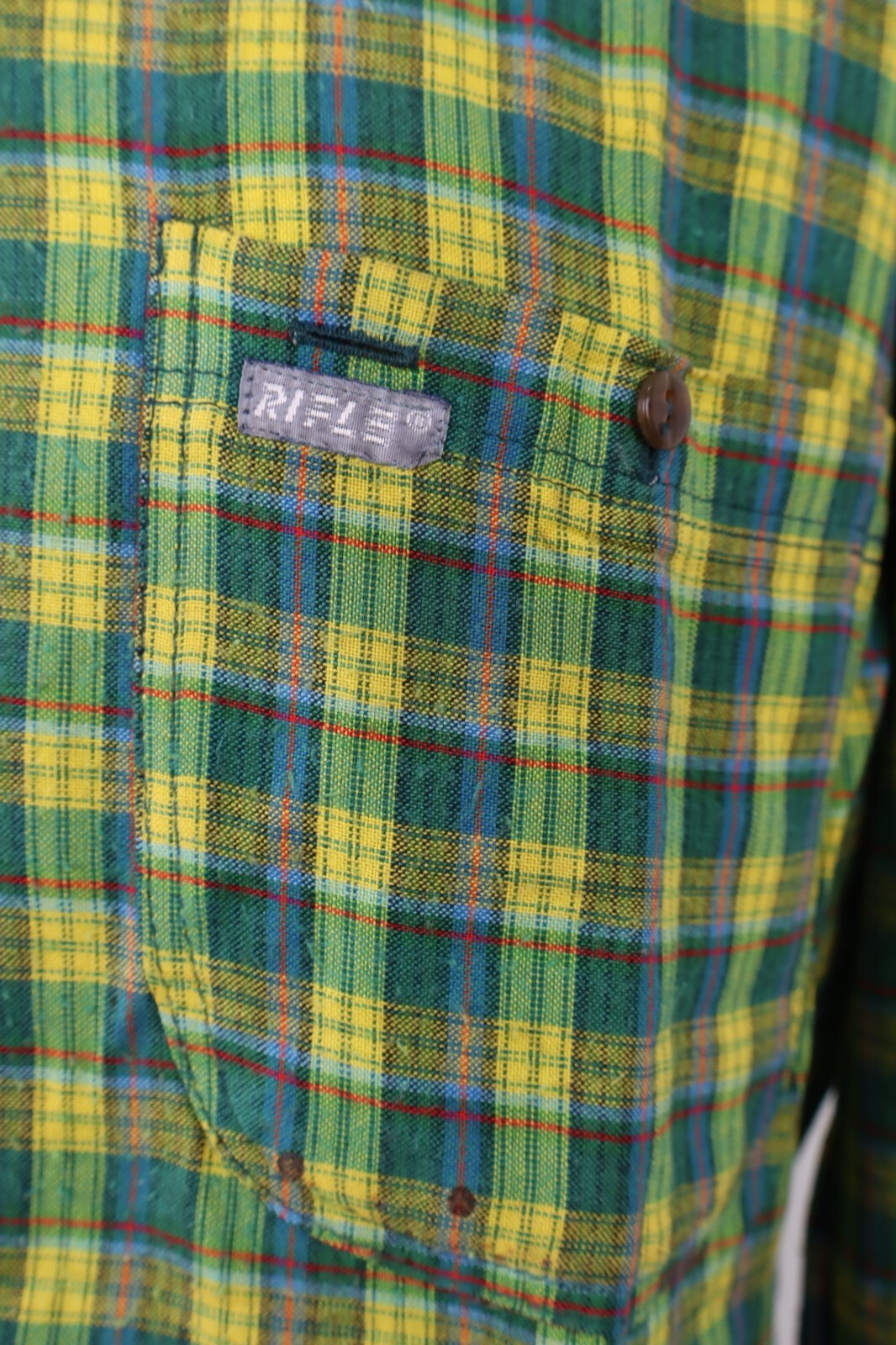 RIFLE CAMICIA UOMO TG. XL MAN CASUAL VINTAGE SHIRT