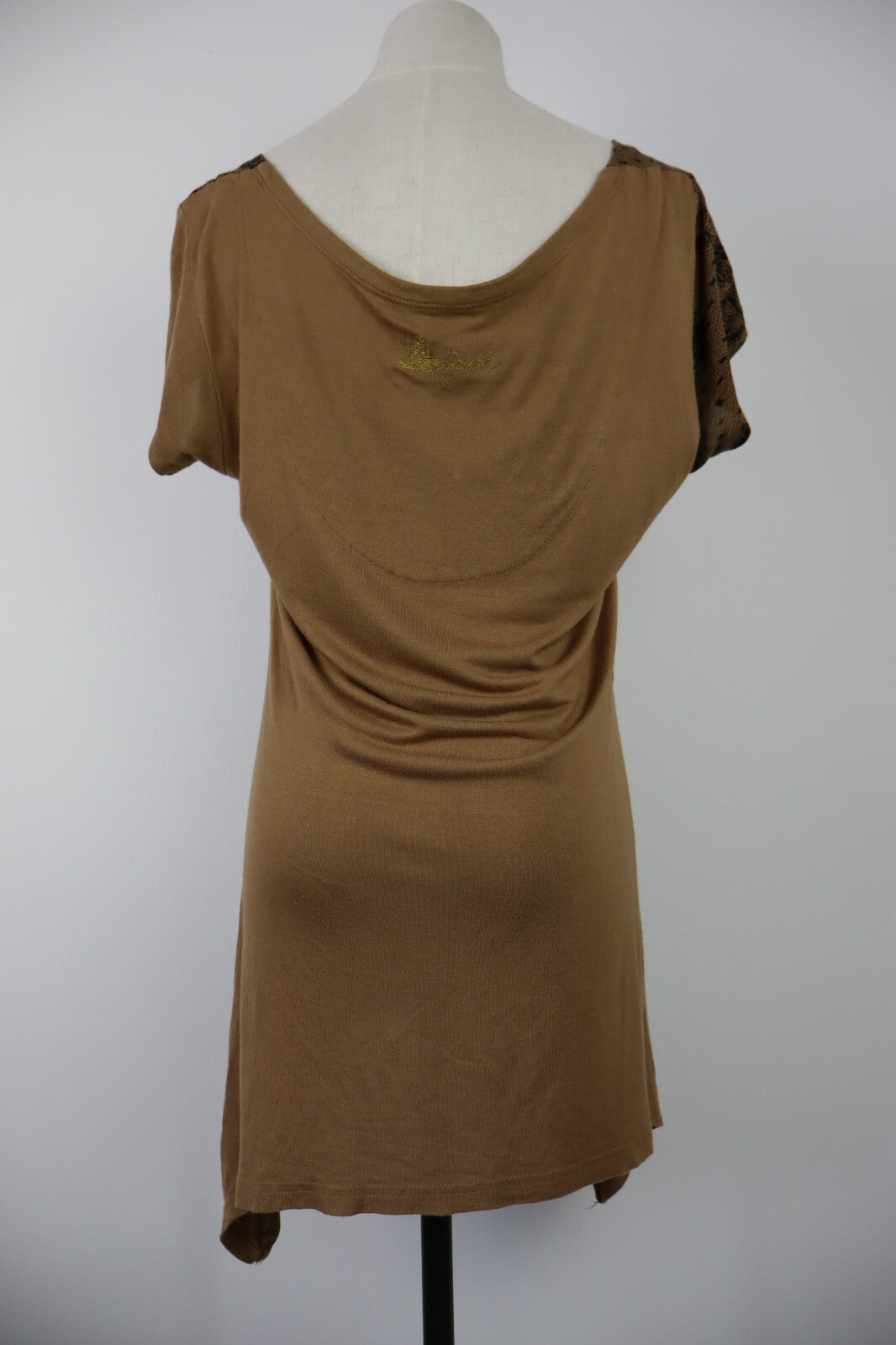 DESIGUAL MAGLIA DONNA TG. XL WOMAN CASUAL VINTAGE T-SHIRT