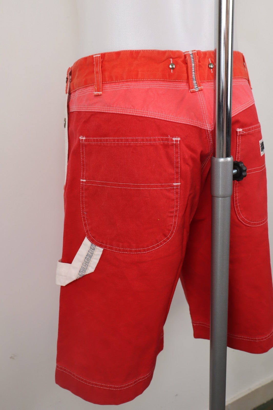 FERRE JEANS BERMUDA PANTALONE SHORTS UOMO TG 17 MAN VINTAGE CASUAL PANTS COTONE