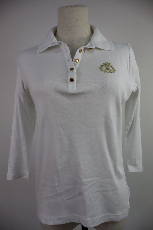 RALPH LAUREN POLO DONNA MAGLIA COTONE TG. S WOMAN COTTON SHIRT CASUAL VINTAGE