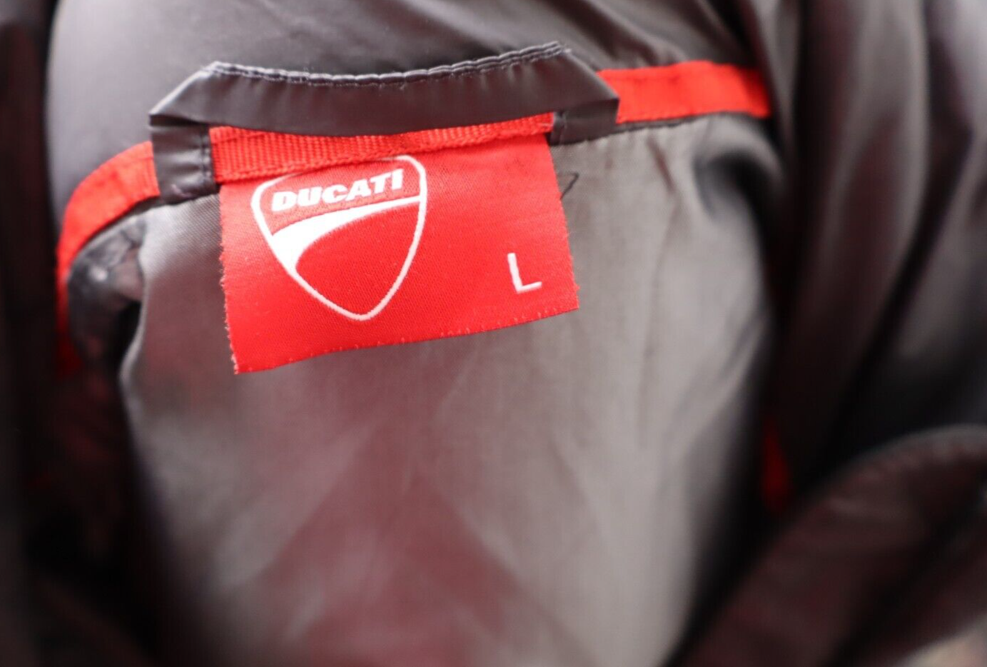DUCATI GIUBBINO IMBOTTITO GIACCA UOMO Tg. L MAN CASUAL JACKET VINTAGE