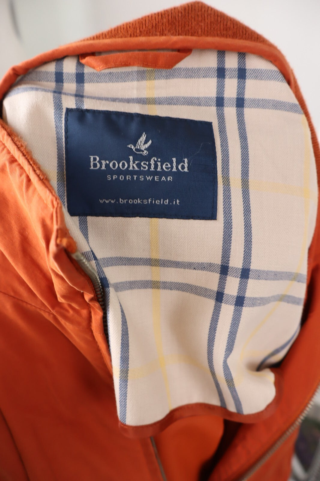 BROOKSFIELD GIUBBINO LEGGERO GIACCA UOMO Tg 50 MAN CASUAL VINTAGE JACKET