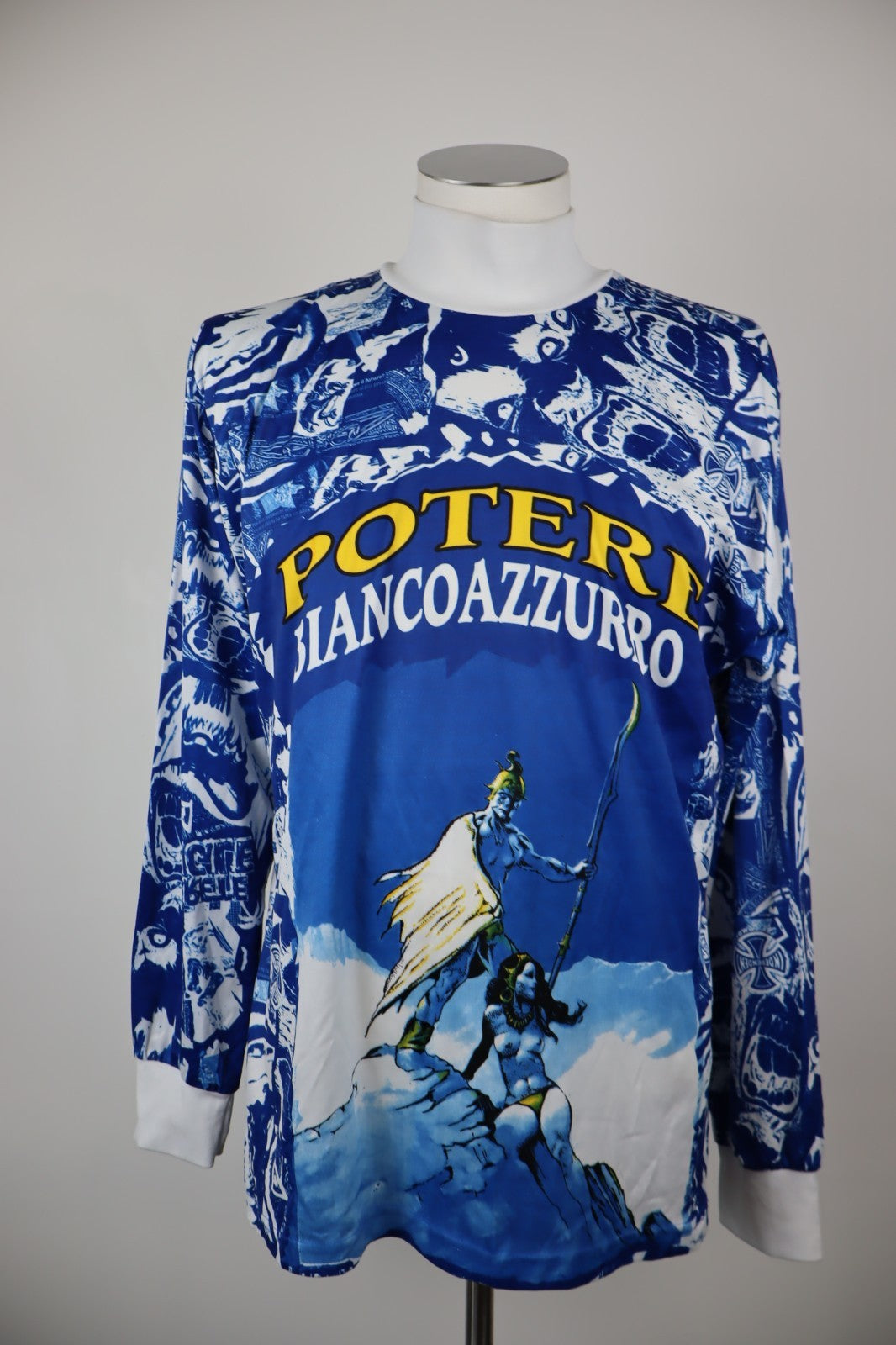 ULTRAS CALCIO MAGLIA UOMO XL MAN T-SHIRT VINTAGE CASUAL MANICA LUNGA SPORT