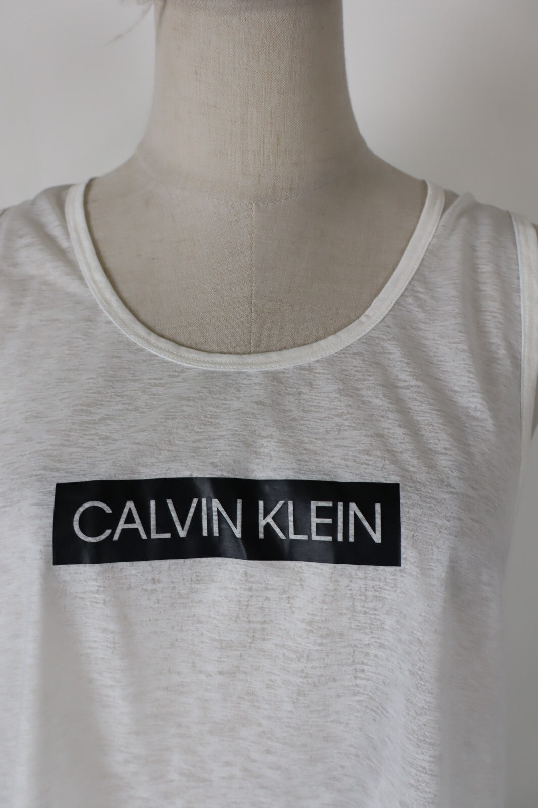 CALVIN KLEIN MAGLIA DONNA TG. L WOMAN CASUAL VINTAGE T-SHIRT TOP