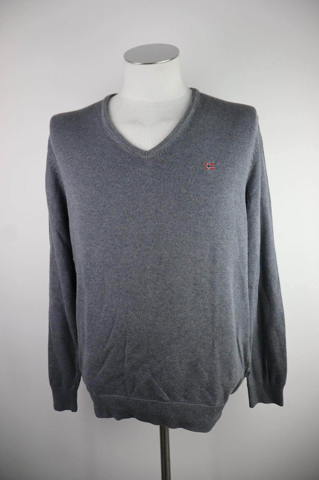 NAPAPIJRI MAGLIONE MAGLIA UOMO TG. L MAN SWEATER CASUAL VINTAGE COTONE COTTON