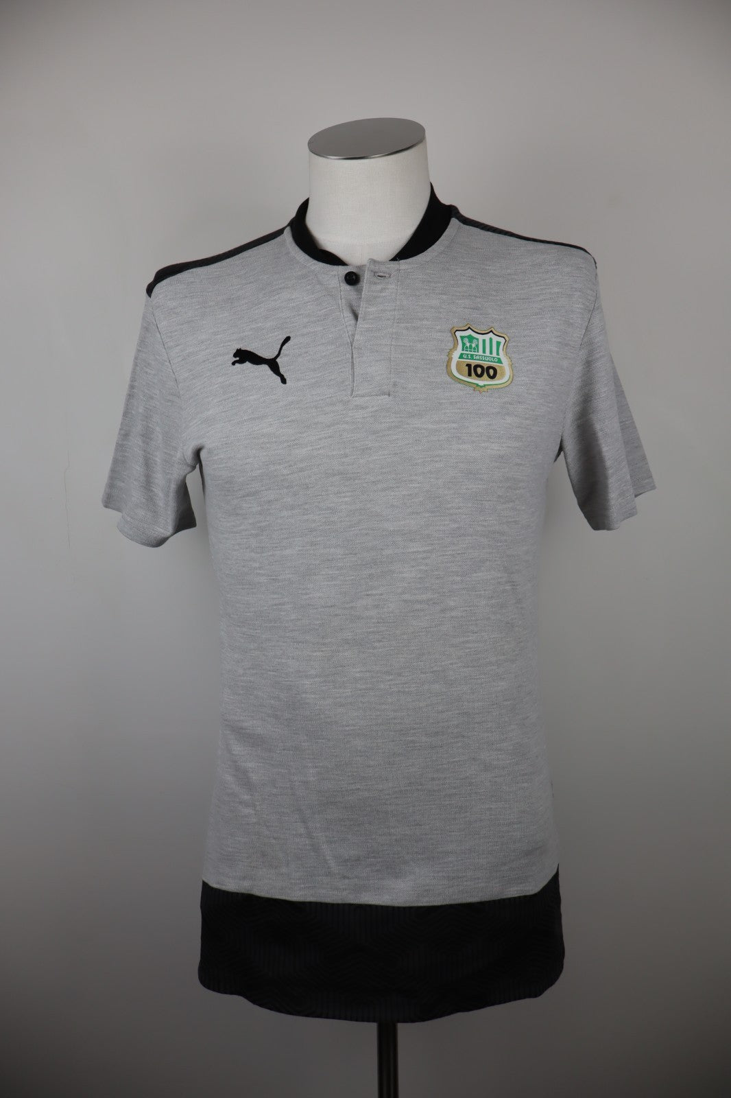 PUMA US SASSUOLO POLO MAGLIA CALCIO TRIKOT UOMO M SOCCER JERSEY VINTAGE