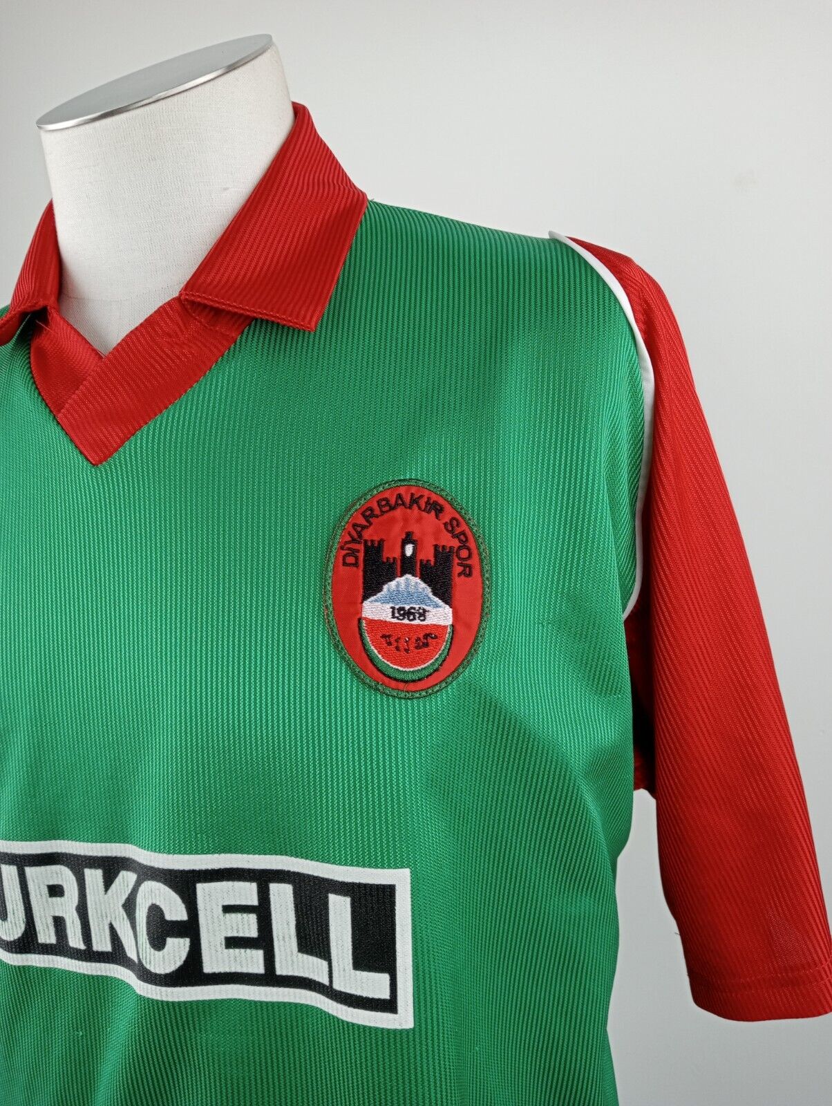 DIYARBEKIRSPOR N 21 MAGLIA CALCIO TRIKOT UOMO Tg XL SOCCER JERSEY VINTAGE