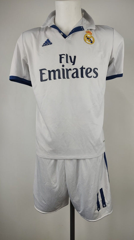 ADIDAS REAL MADRID COMPLETO CALCIO UOMO L FOOTBALL JERSEY SPORT VINTAGE 11 BALE