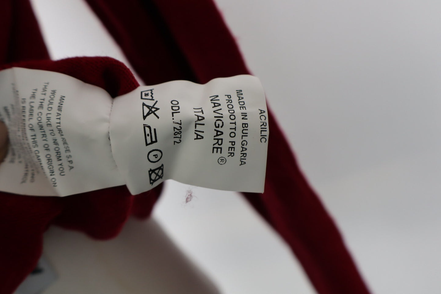 NAVIGARE MAGLIONE LANA WOOL VINTAGE UOMO Tg. 3XL MAN SWEATER CASUAL