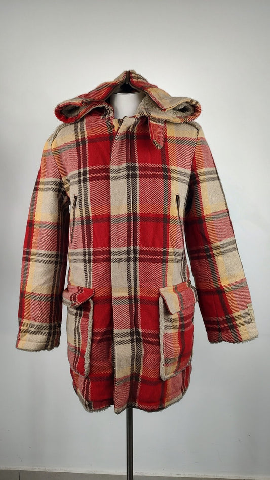 UNLIMITED CAPPOTTO COAT LANA GIUBBINO IMBOTTITO UOMO S MAN JACKET CASUAL VINTAGE