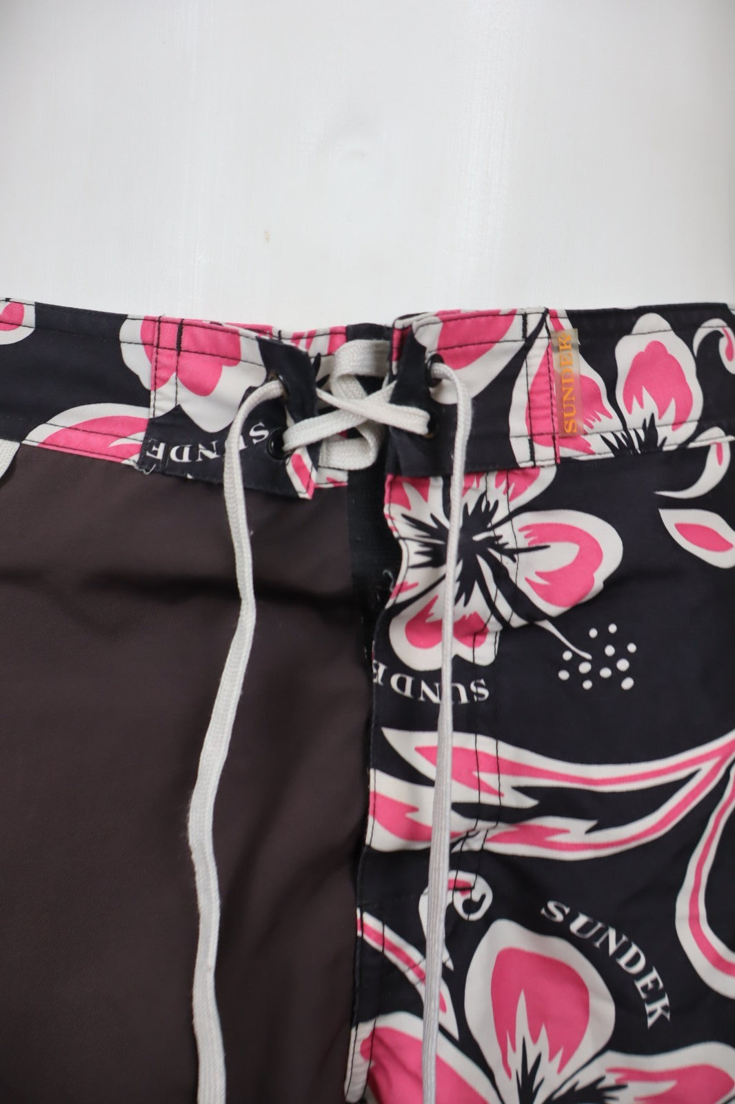 SUNDEK COSTUME PANTALONCINO MARE UOMO TG 32 MEN SWIMSUIT VINTAGE CASUAL