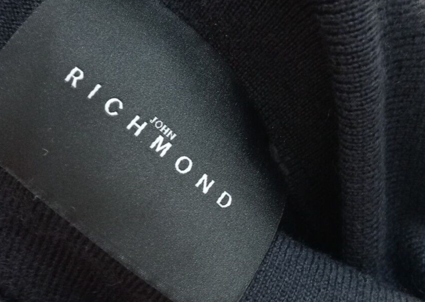 JOHN RICHMOND MAGLIONE LANA UOMO TG 2XL MAN SWEATER CASUAL VINTAGE