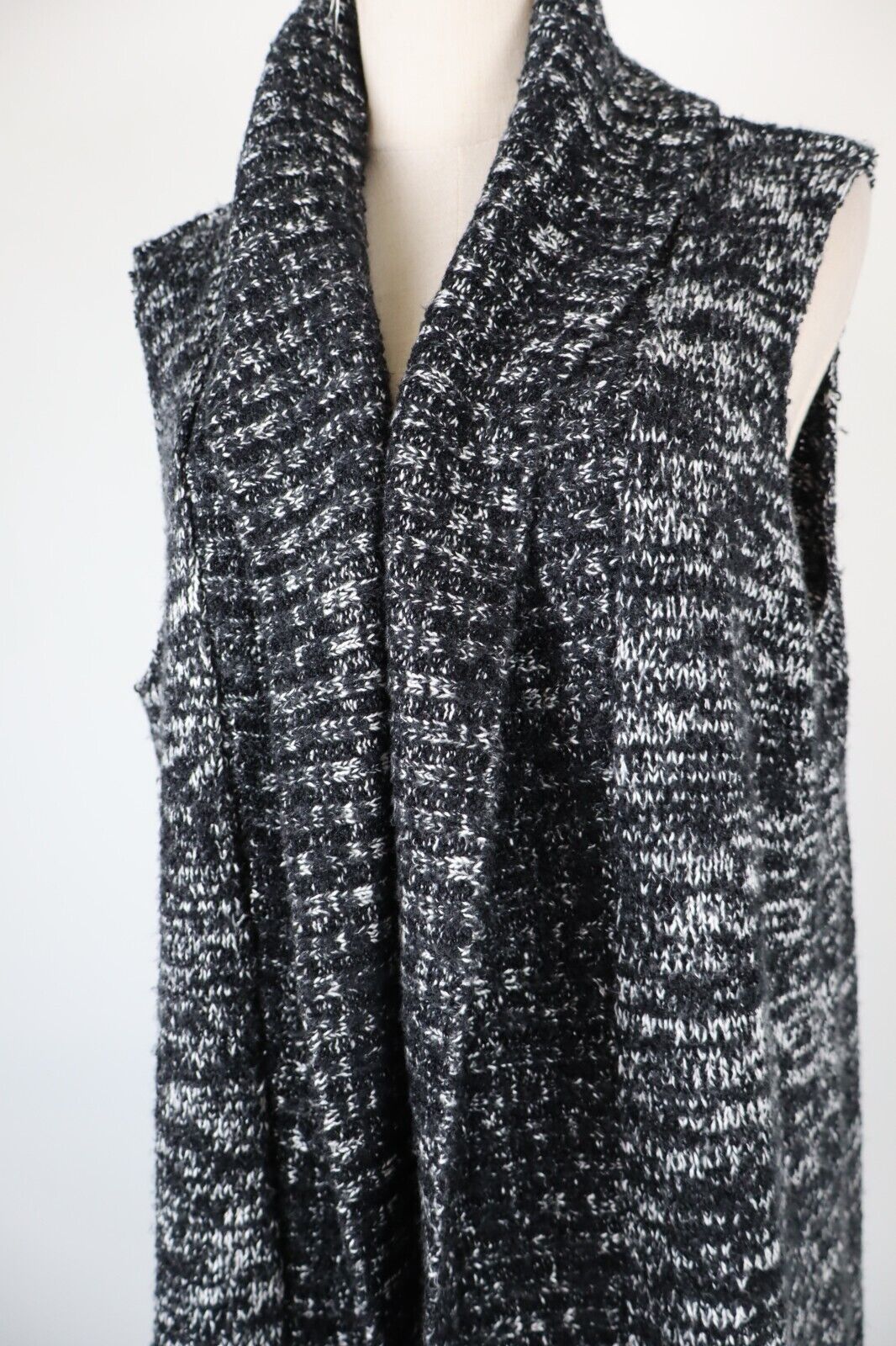 LEVI'S MAGLIONE SMANICATO GILET DONNA L WOMAN SWEATER VINTAGE CASUAL