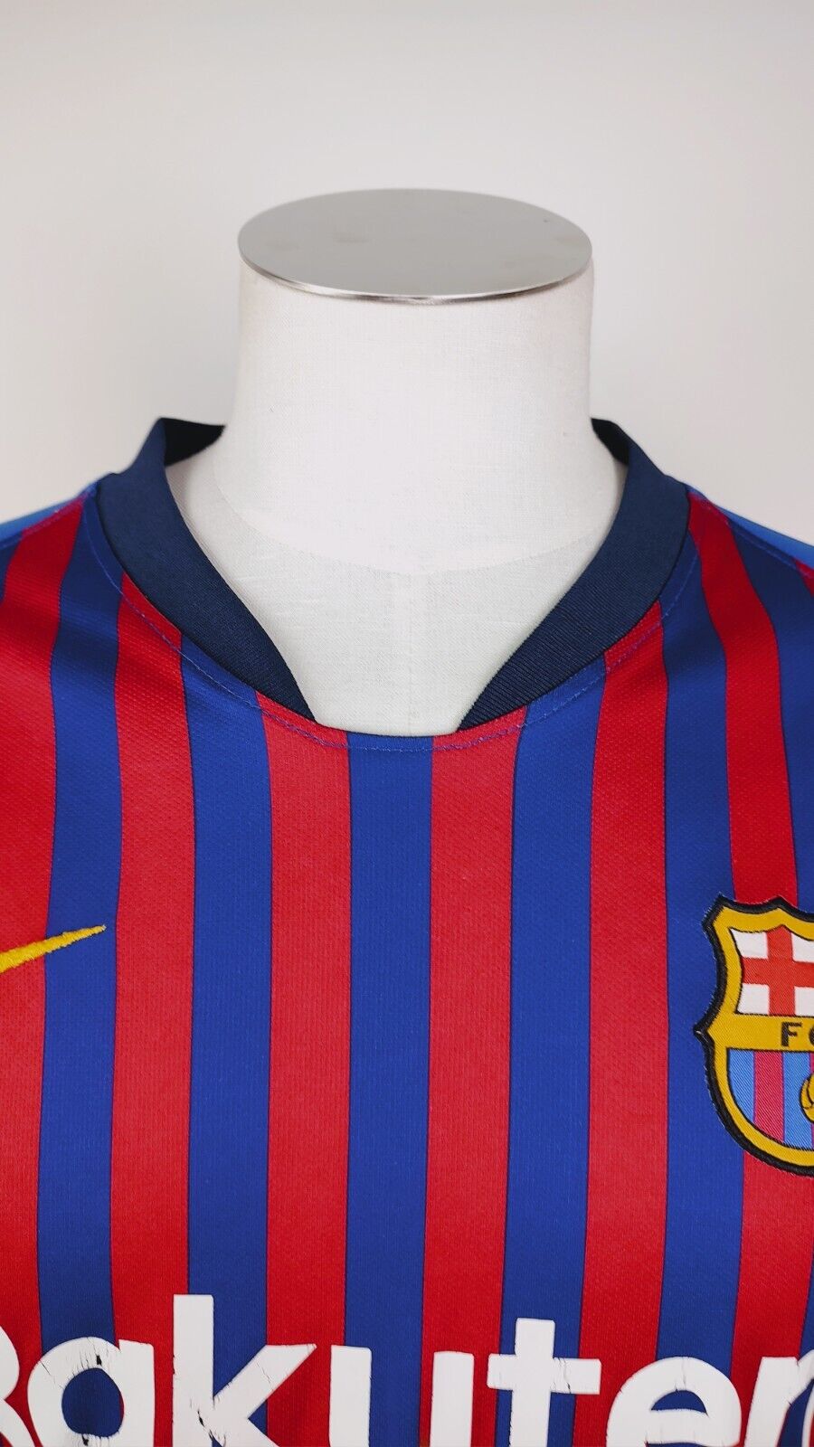 NIKE BARCELONA MAGLIA CALCIO 2018/19 UOMO Tg S SOCCER TRIKOT MAN JERSEY