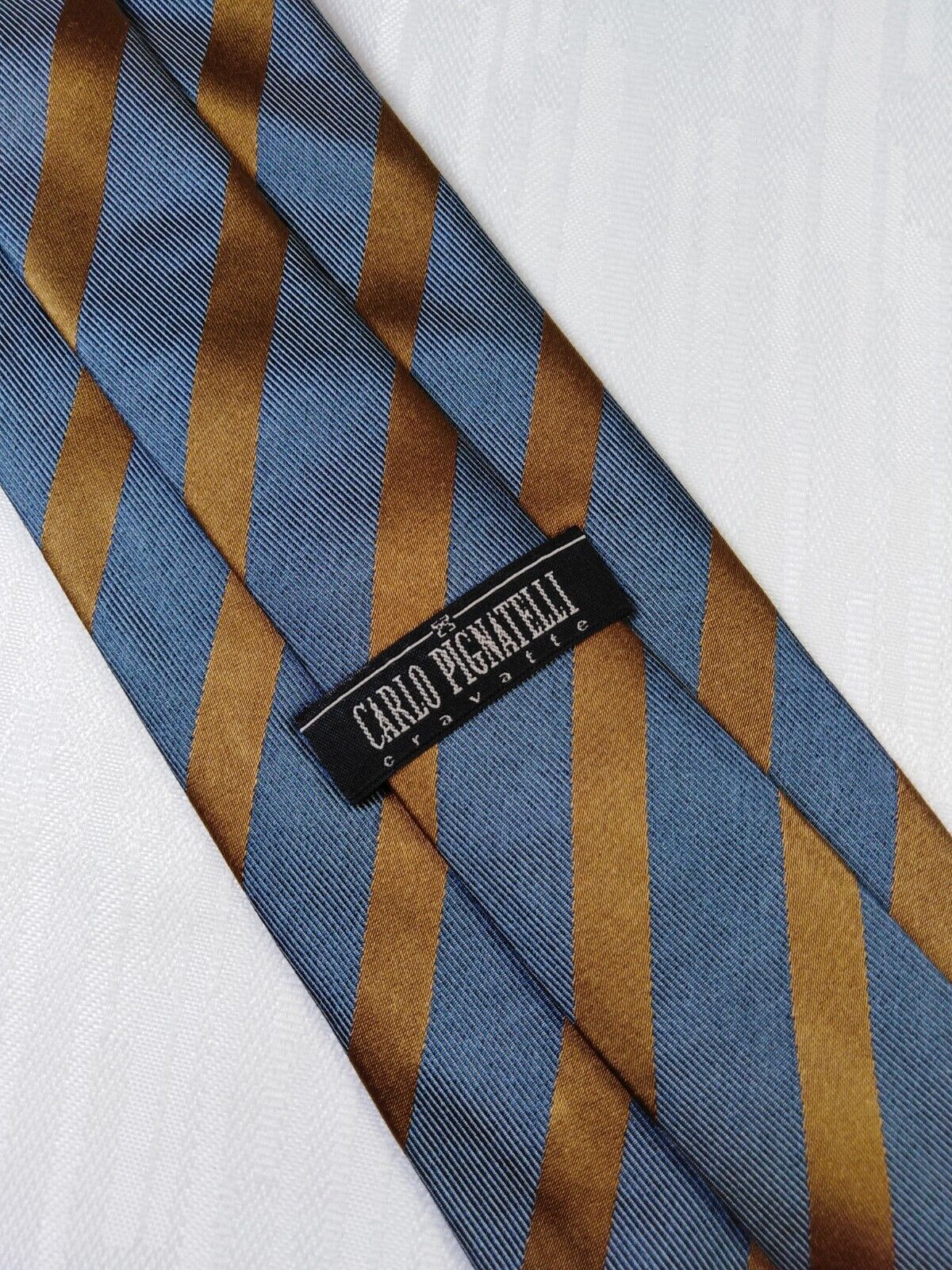 CARLO PIGNATELLI 100% SETA SILK TIE CRAVATTA NECKTIE ITALY VINTAGE CLASSIC
