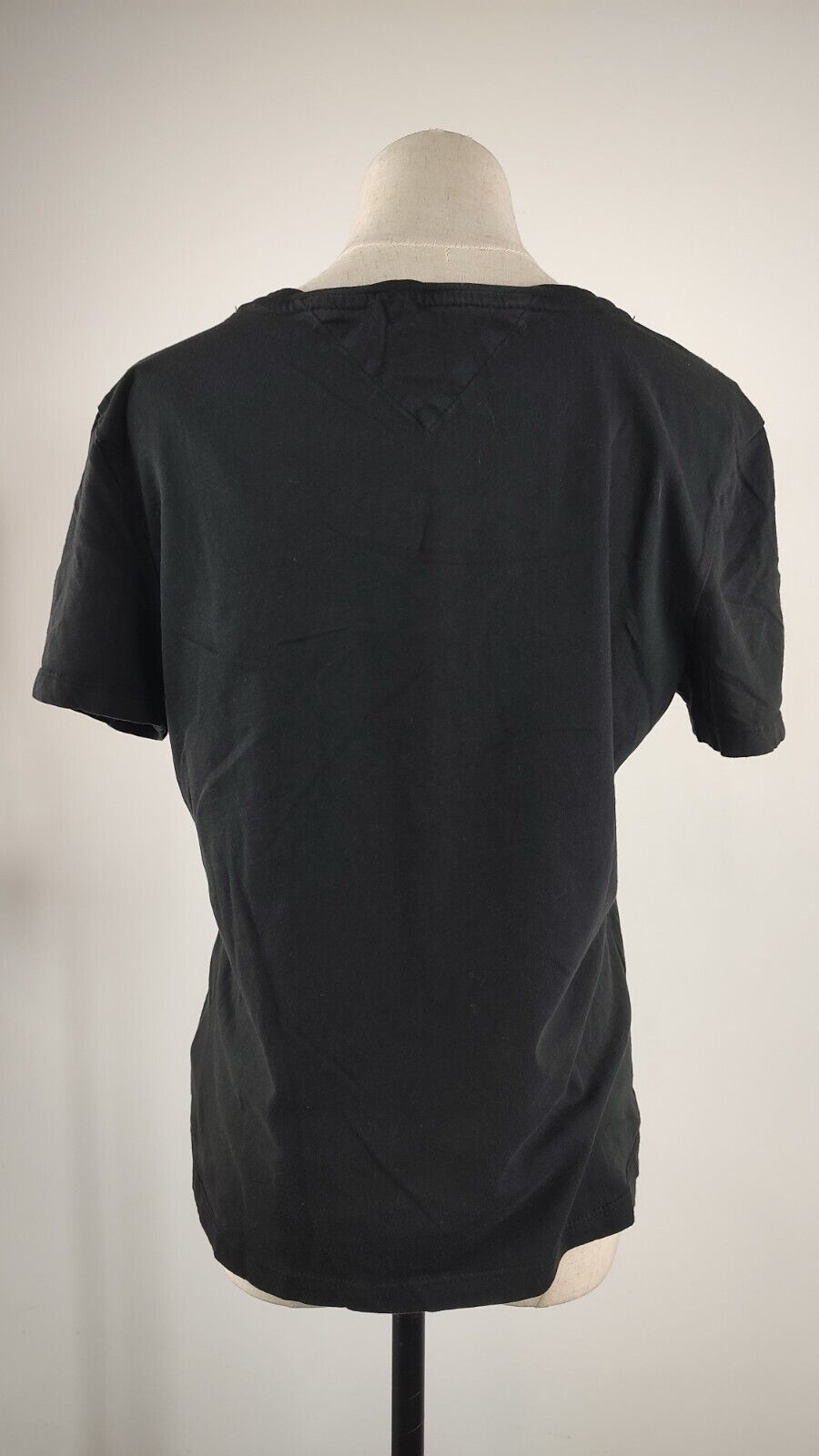 TOMMY JEANS HILFIGER MAGLIA DONNA TG. L WOMAN CASUAL VINTAGE T-SHIRT COTONE