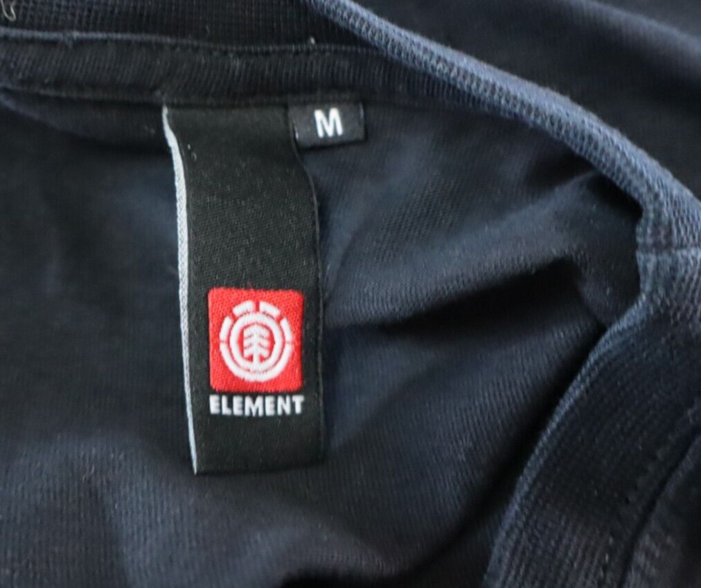ELEMENT MAGLIA UOMO COTONE TG. M MAN COTTON SHIRT CASUAL VINTAGE