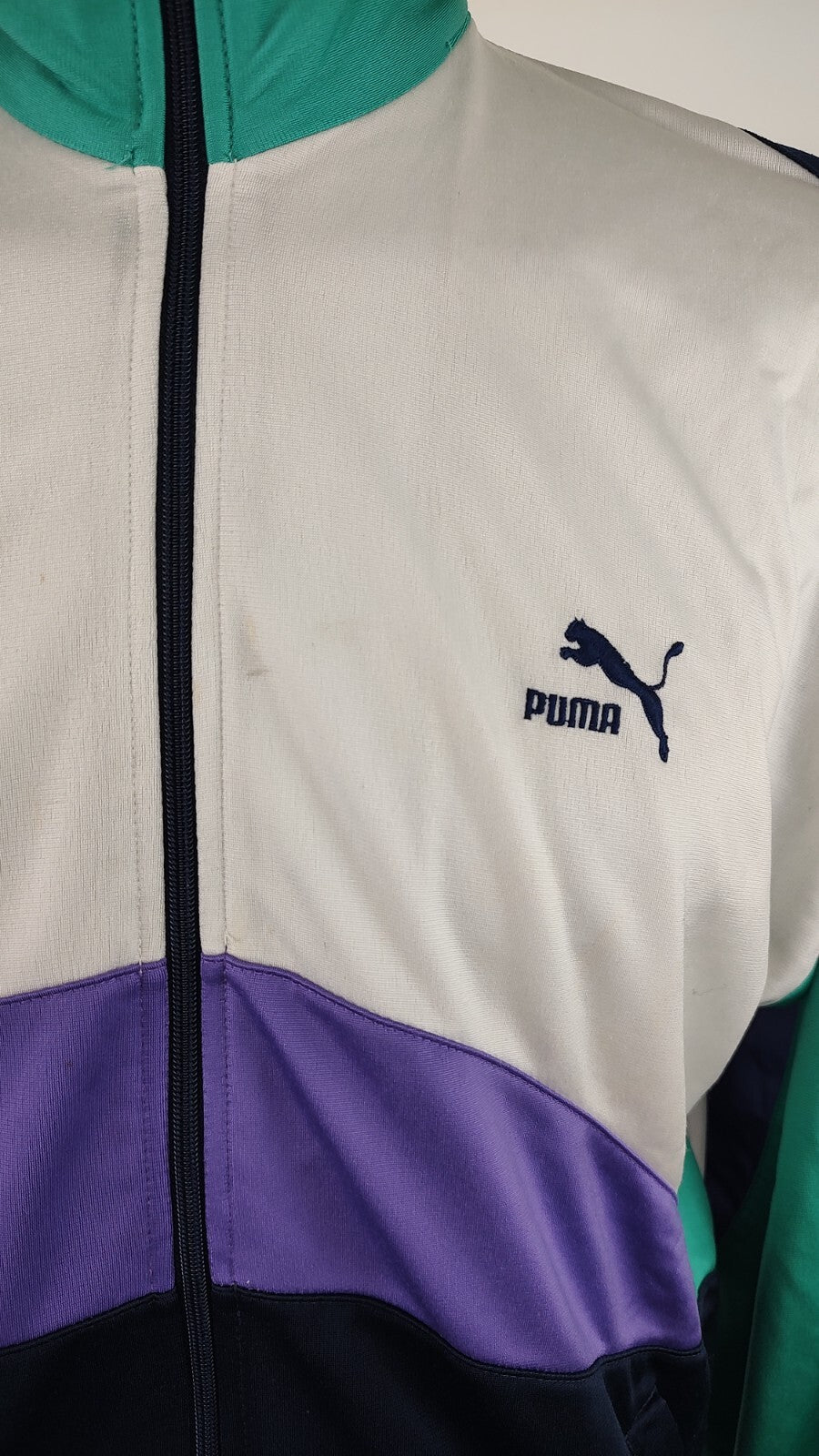 PUMA GIACCA SPORT UOMO Tg M MAN VINTAGE JACKET CASUAL VINTAGE