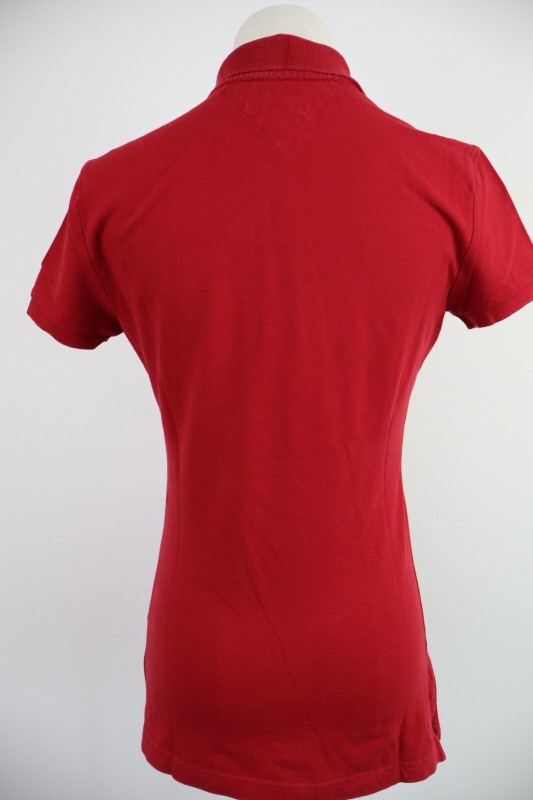 TOMMY HILFIGER POLO MAGLIA DONNA COTONE TG. S WOMAN SHIRT CASUAL VINTAGE