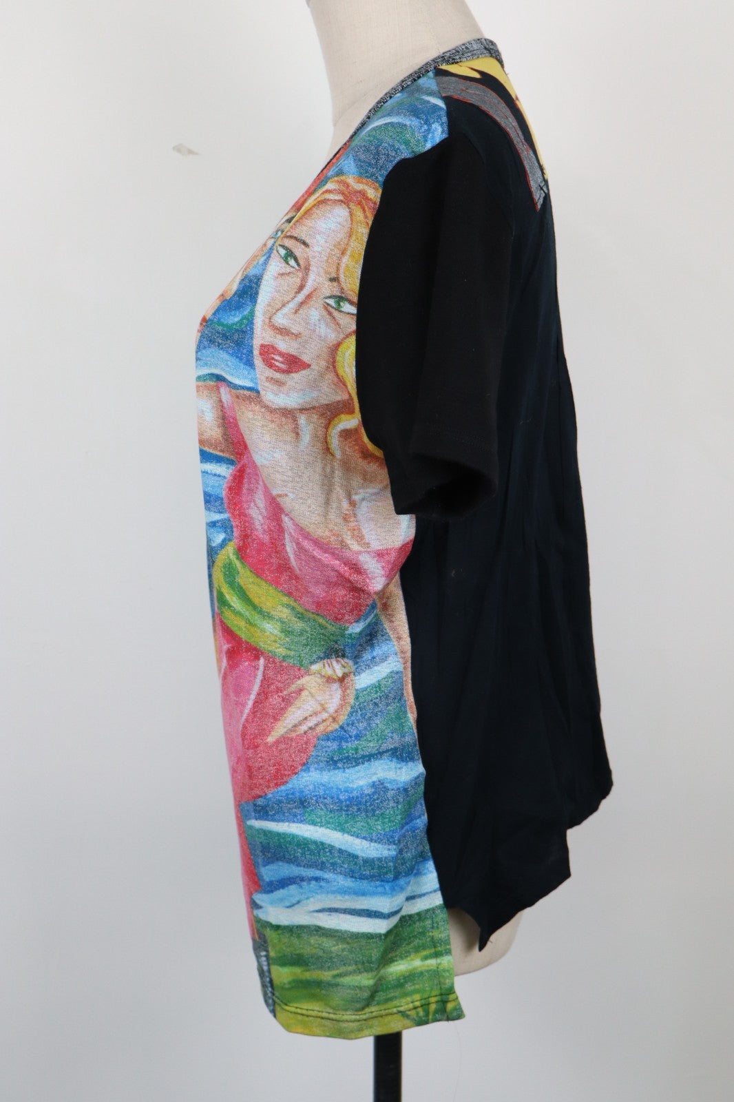 CUSTO BARCELONA MAGLIA LUNGA DONNA TG. 2 WOMAN CASUAL VINTAGE T-SHIRT