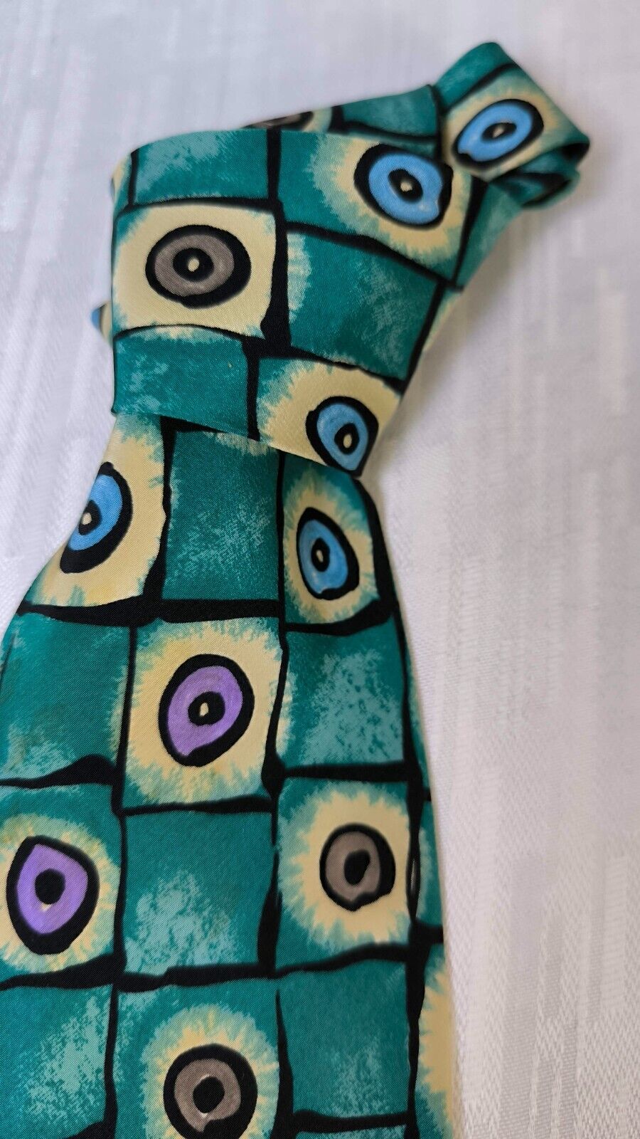 GIORGIO REDAELLI  100% SILK TIE SETA CRAVATTA NECKTIE MADE IN ITALY